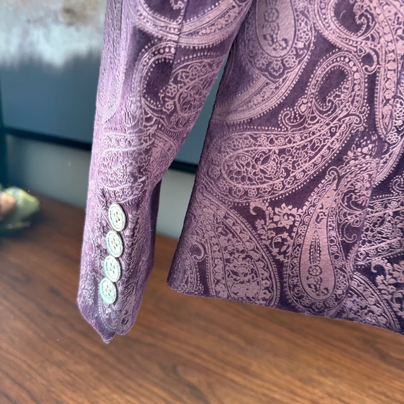 Velvet blazer - Picture 3 of 4